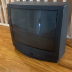 16.5 inch x 12.5 inch 1999 tv (still works) box television