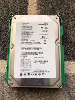 40GB hard drive with windows Xp installed