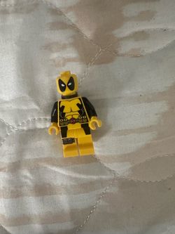 Lego custom Deadpool uv printed