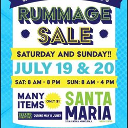 Huge Rummage Sale @ 116 N Lake St. Mundelein 