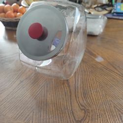 Vintage Candy Store Candy Jar  Glass