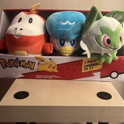 Pokemon Plush Toys  Lot Of 6