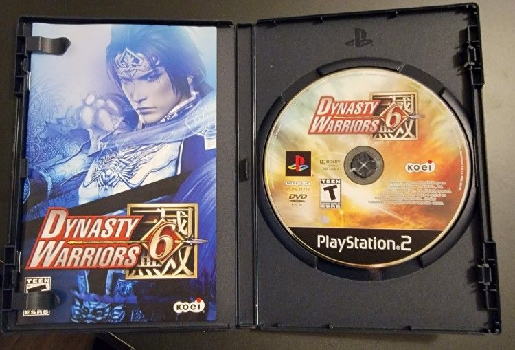 Dynasty warriors on sale 6 ps2