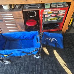 Portable fold up wagon