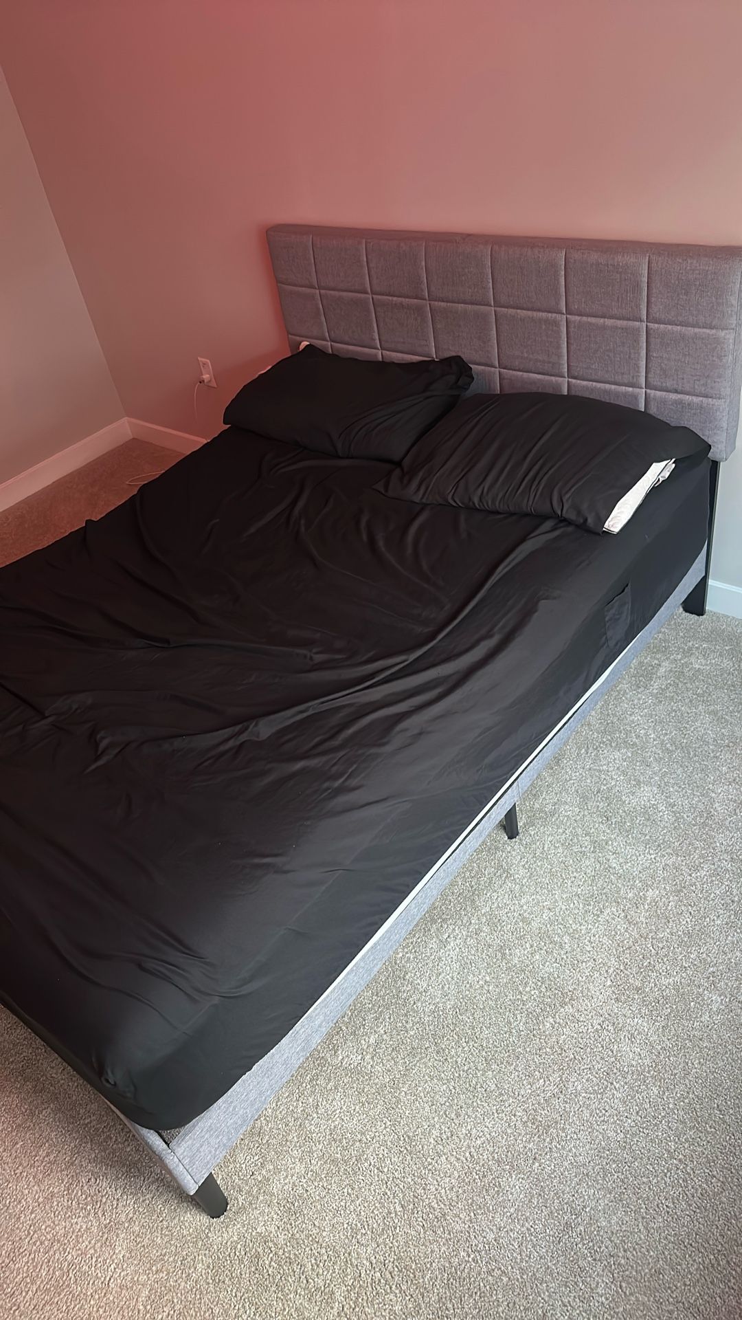 Queen Bed Frame And Mattress 