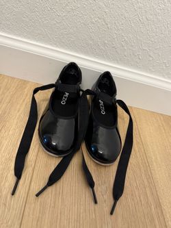 Capezio Black Patent Tap Shoes