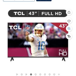 TCL 43" Class S3 (43S310R) 1080p FHD LED Smart TV with Roku TV 