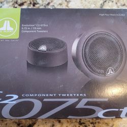 Brand new JL Audio C2 Tweeters speakers  with crossovers car audio speaker