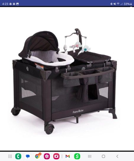 Playard With Bassinet And Changing Table