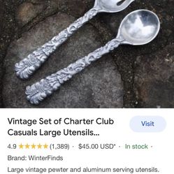 Vintage Spoon And Fork