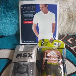 Men's Crew Neck T-shirt & Boxer Briefs 
