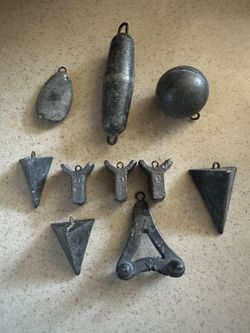 Salt Water Lead Sinkers