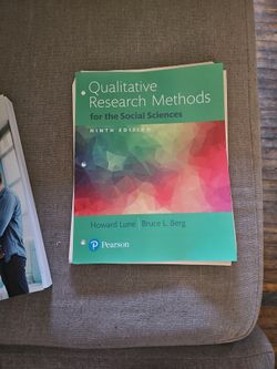 Qualitative Research Methods For The Social Sciences 9th Edition