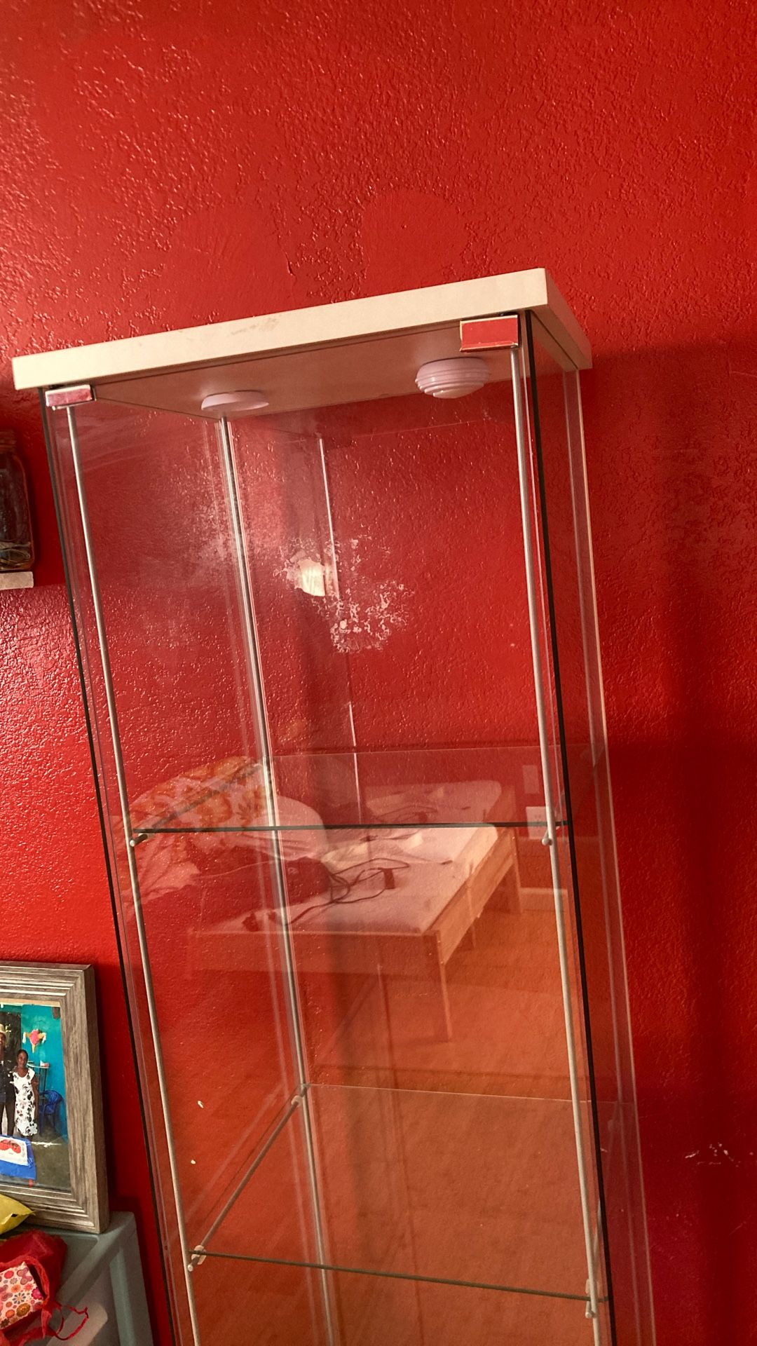 IKEA Glass Shelf Take Any Offers (only Pick Up)