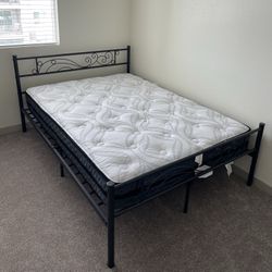 Full Bed Frame & Mattress
