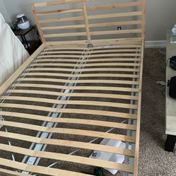 Ikea Queen Bed Frame with Slats