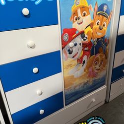 Paw Patrol Closet Wardrobe Dresser New Chest Dresser 