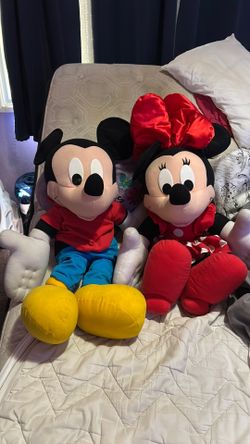 Mickey and Minnie Mouse