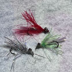 Crappie Jigs, Assortment Per 6, Size 6