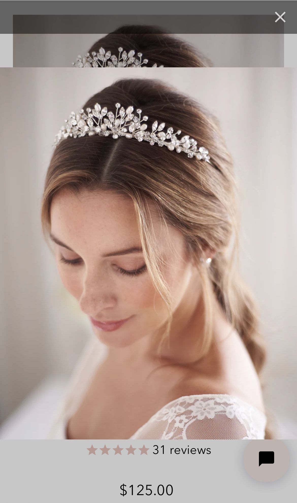 Wedding/quinceaƱera Tiara
