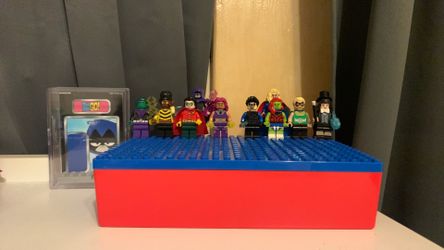 Teen titans Lego mini figures