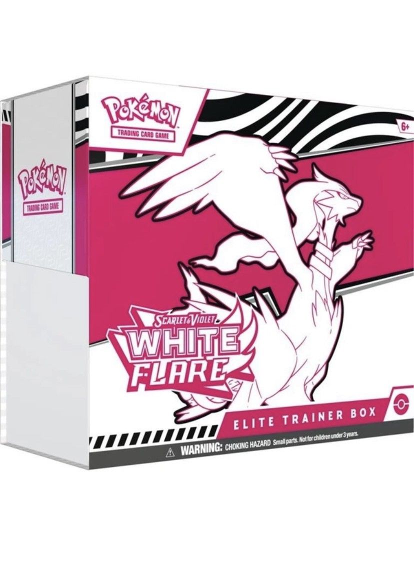 Pokemon TCG Scarlet And Violet White Flare Elite Trainer Box