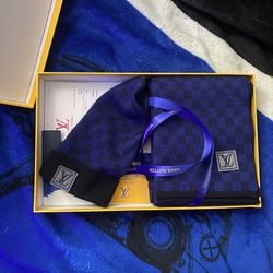 Louis Vuitton Hat And Scarf