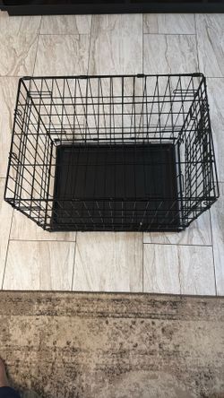 Medium Size Dog Crate With A Divider 