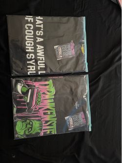 Awful lot of cough syrup shirts