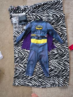 Kids Batman Batwheels Halloween Costume with Mask 3T/4T