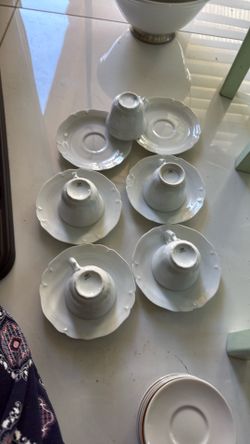 4 Limoge Tea Cups