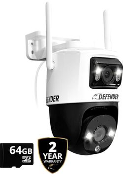 AI Powered Guard Pro 3K Plus Dual Lens PTZ WiFi 6, Plug & Play Security Camera