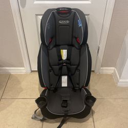 Graco Slimfit 3 in 1 Car Seat | Slim & Comfy Design Saves Space in Your Back Sea