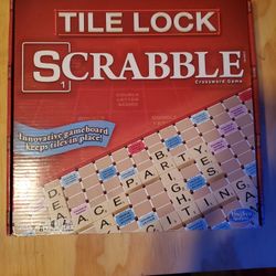 Scrabble Tile Lock Board