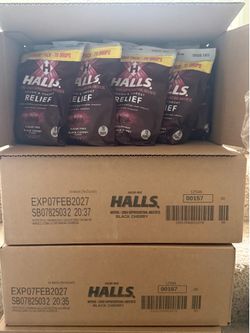 70 count black cherry halls