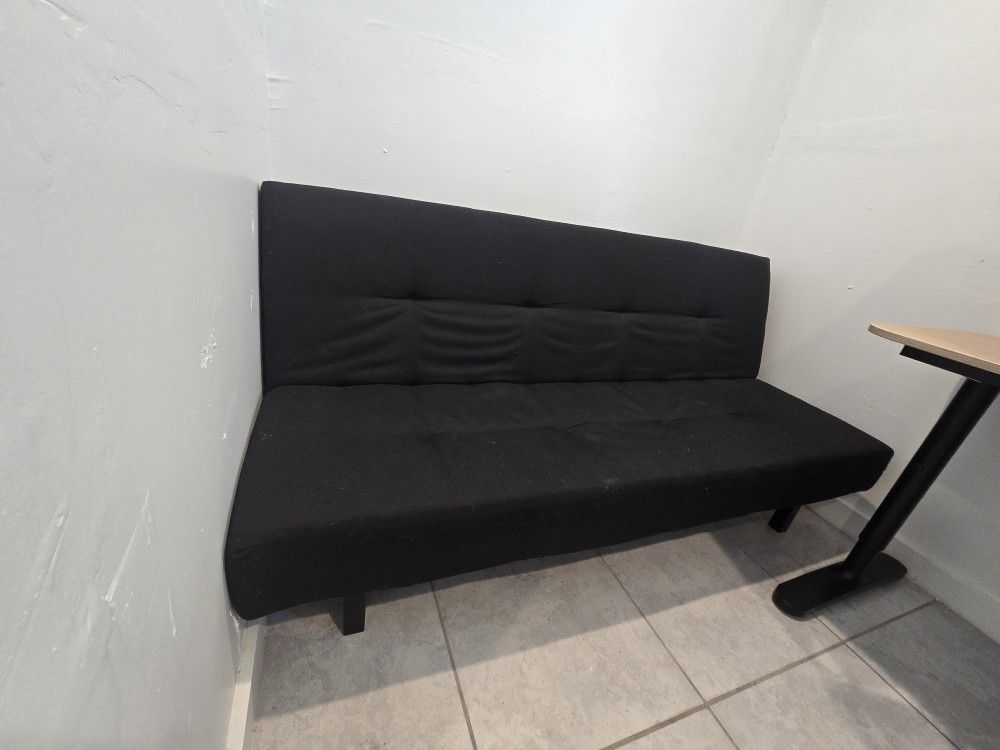 Black IKEA Futon