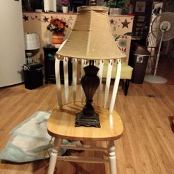 Lamp, 25" Tall X 14" Wide