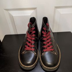 Brand New Coach Men's Cordovan Boxing Boots Size 7.5D. MSRP $359