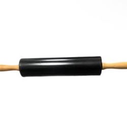 Heavy-Duty Non-Stick Rolling Pin with Wooden Handles