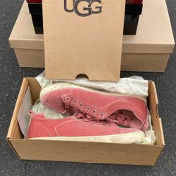 Pink Salmon Ugg Sneakers