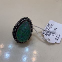 Australian Triple Opal Ring