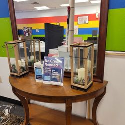 Sofa Table With Mirror