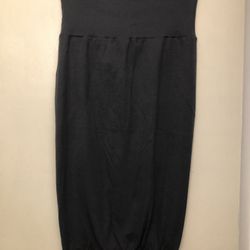 Bubble Tube Dress Sz: S/ Dark Gray