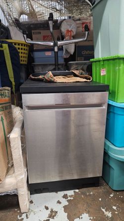 GE 24-inch Portable Stainless Steel Dishwasher – Like New (Used Twice)