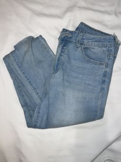 Stone Wash Ripped Ruched Skinny Jeans
