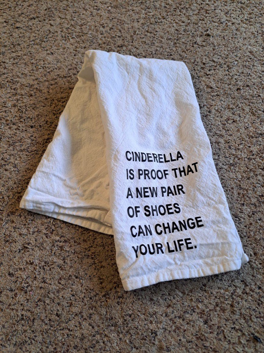 Funny Cinderella Towel