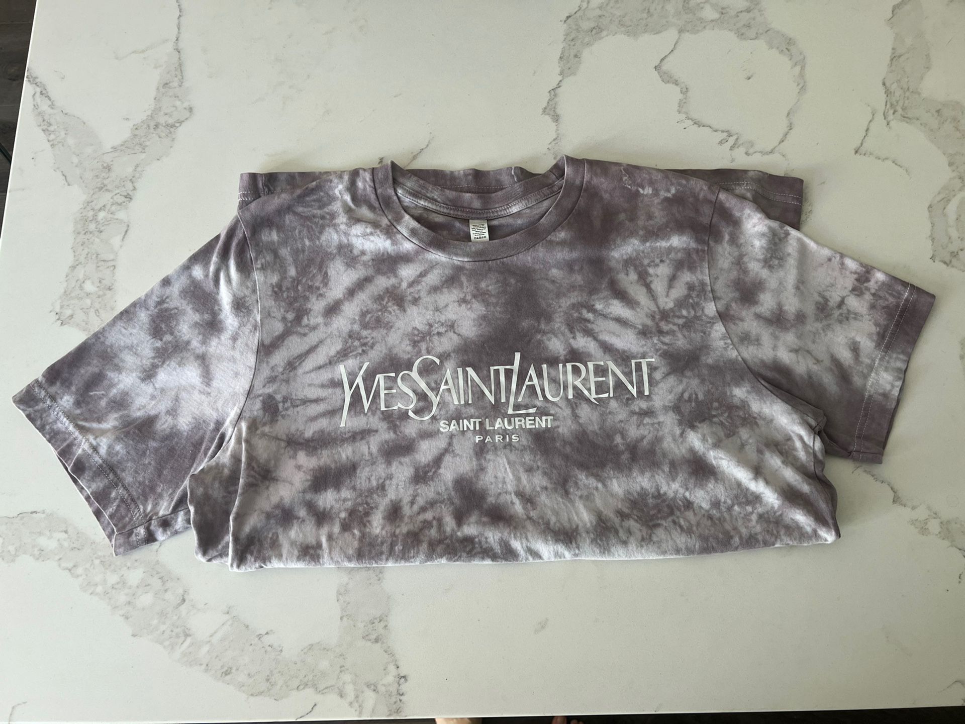 YSL Saint Laurent LARGE Unisex Adult Oversized T Shirt Yves Saint Laurent