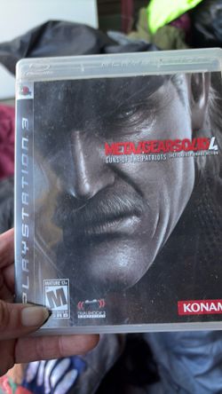 🔥 Metal Gear Solid 4: Guns of the Patriots (PS3) – Like New! Tested & Ready to Play! 🔥