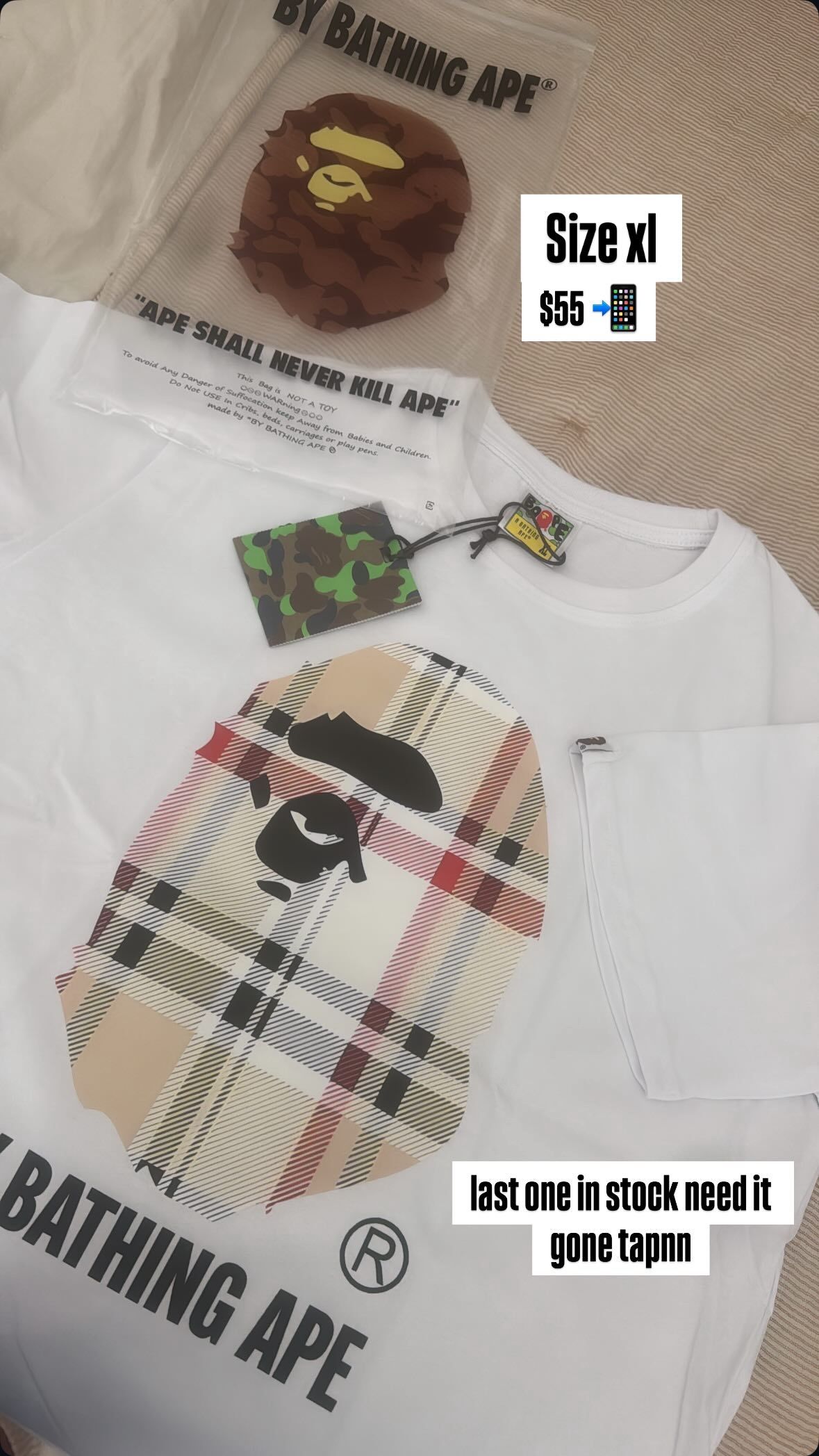 Burberry Bape Tee