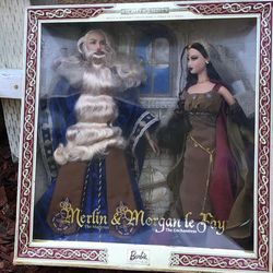 New Barbie limited edition Merlin & le Fay